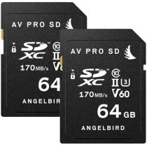 ANGELBIRD AV PRO SD 64GB V60 - 2 PACK