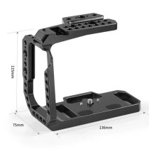 SMALLRIG 2254B Half cage for BM PCC4K & 6K (CLEARANCE)